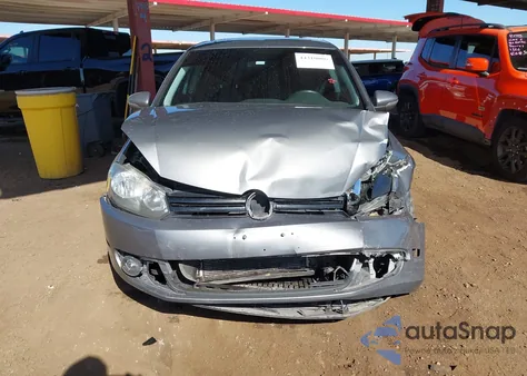 2014 Volkswagen Golf 2.0L Tdi из США, поврежденный, VIN WVWDM7AJ6EW003110